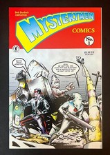 BOB BURDEN'S ORIGINAL MYSTERYMEN COMICS #1 Hi-Grade FLAMING CARROT 1999 picture