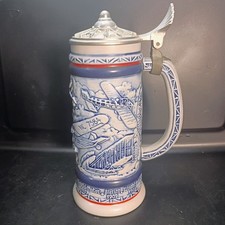 1981 Avon Flying Classics Aviation History Beer Stein Aircraft With Wright Bros picture