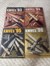 Knives Annual Lot 1993 1994 1995 1996 Knife Collectors Reference Books picture