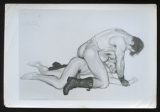 Orig 1968 Jim French Illus. COLT STUDIOS 5x7 Gelatin Silver Print. Gay Interest. picture