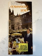 Vintage 1960s Mission Inn Hotel Brochure Riverside California Luxury Glamour picture