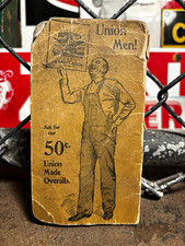 Vintage Headlight Overalls Detroit Advertising Memorandum picture