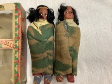 Vintage Minnehaha Dolls Native American Style picture