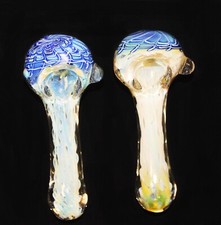😊BUY ONE GET ONE FREE💖 HAND BLOWN BOROSILICATE GLASS 💥🎉TOBACCO SMOKING PIPE✨ picture