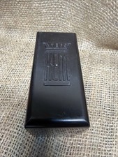 Vintage KEM Black Card Case New York USA. picture