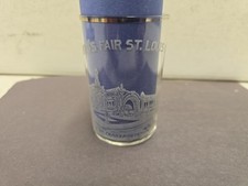 Antique 1904 Worlds Fair St Louis Palace Of Transportation Souvenir Beer Glass picture