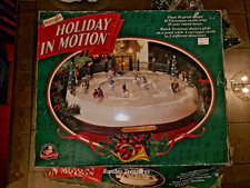 Mr. Christmas HOLIDAY IN MOTION 1996 Animated Musical Victorian Skating Park picture