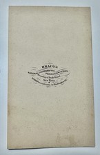 MATHEW BRADY PORTRAIT 1860s CDV picture