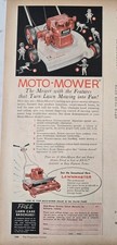 1957 Moto-mower and Lawnmaster lawn mowers Vintage  ad picture