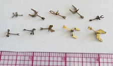 Lot of 10 Vintage Pocket Watch or Clock Pallet Forks for Parts Repair Project picture