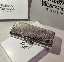 Vivienne Westwood Nana Saturn Relief Cigarette Case Silver Color picture