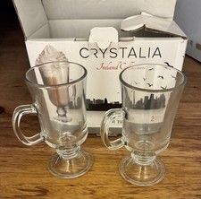 Crystalia Irish Coffee Mug Set 2 Piece  Ireland picture