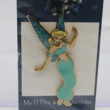B4 Disney Auctions LE Pin Dressed as Costume Tinker Bell Princess Jasmine picture