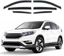 Rain Guards Window Visors 6Pcs Chrome for Honda CR-V 2012-2016 picture