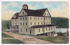 1907-15 Lake Winola PA Postcard The Clifton Hotel Overfield Wyoming Co. RARE DB picture