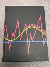 Lancaster High Yearbook Rambler 1973 Lancaster South Carolina SC picture
