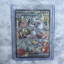 Cinccino EX 119/086 Crimson Invasion Full Art Holo Ultra Rare - M/NM pack fresh picture