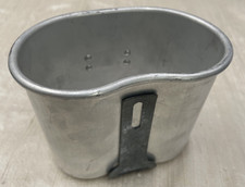 Original WWII US Military Canteen Cup 1945 Dated T.A.C.U. Co. US picture