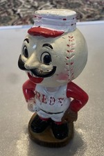 1960s  Cincinnati Reds Mascot Baseball Bobblehead Figurine Red White JAPAN picture