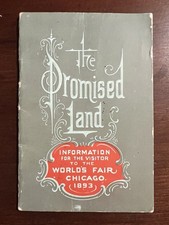 1893 Columbian Exposition Santa-Fe Railroad Advert Booklet “The Promised Land” picture
