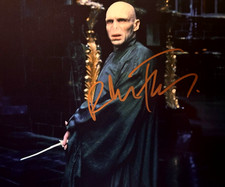Ralph Fiennes Signed (LORD VOLDEMORT) 8x10