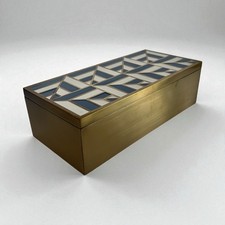 Quality Brass & Enamel Box picture