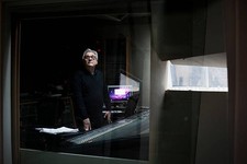 Musician producer Trevor Horn for the Sunday Times magazine June 1- Old Photo picture