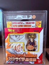 1998 Bandai DRAGON BALL Z Super Saiyan GOLD HAIR AFA 70+ Top Pop picture