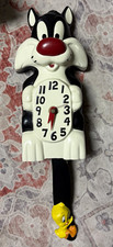 Vintage Looney Tunes Sylvester & Tweety Wall Clock picture