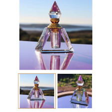 Dora Vintage Crystal  Egyptian Iridescent Refillable Perfume Bottle picture