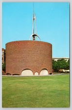 Bromley MIT Chapel Postcard 1955 BM-104 Cambridge MA Color Photo Stephen Warner picture