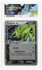 ACE 7 Tyranitar 17/17 Pop Series 1 Cosmos Holo 2004 Pokemon Card picture