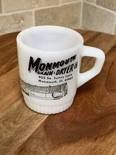 VINTAGE FIREKING MONMOUTH GRAIN DRYER CO. ILLIONIOS SWEDE POWER COFFEE MUG (21C) picture