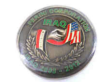 PERINI CORPORATION IRAQ 2003-2012 BUILDING RELATIONSHIPS ON TRUST CHALLENGE COIN picture