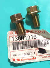 Kawasaki Flanged Bolt 10X16 NOS 130H1016 Qty. 2    (LW-713) picture