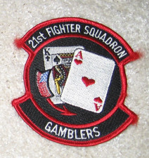 Military Militaria U.S.A.F. 21st Fighter Squadron (Gamblers) picture