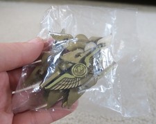 Northwest Airlines NWA Gold Kids Pilot Junior Wings Pin NEW SEALED Lot of 10 picture