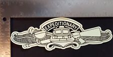 GLOW IN THE DARK  EXPEDITIONARY WARFARE   EXW  STICKER  picture