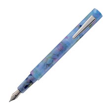 Monteverde USA MVP Fountain Pen in Blue Squares - Medium Point - NEW in Box picture