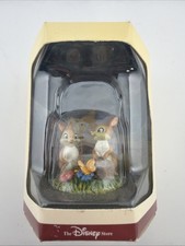 DISNEY Store Tiny Kingdom Figure BAMBI THUMPER Sisters 1942 New In Box Miniature picture