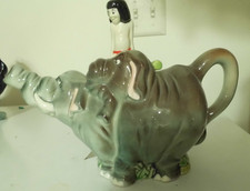 Disney PAUL CARDEW Teapot - JUNGLE BOOK - MOWGLI RIDING ELEPHANT  #642 Of 5000 picture