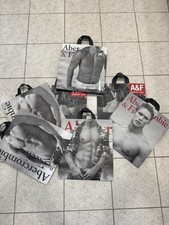 Abercrombie & Fitch Shopping Bags Lot Of 7 VINTAGE picture