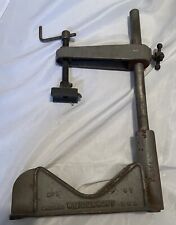 Weidenhoff Antique Vice Automotive Tool With Stand Made In USA Chicago 20” X 12” picture