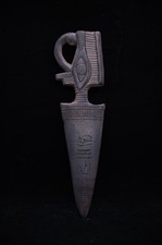 Authentic Ancient Egyptian Antiquities Black Eye of Horus dagger Egyptian BC picture