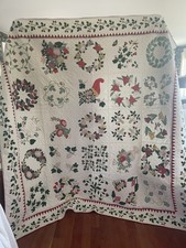 Vintage Smithsonian Collection “The Brides Quilt” Album Applique Limited Edition picture