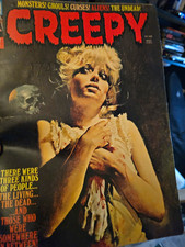 Creepy Comic Magazine Issue Horror Cover Monsters Ghouls Curses Aliens Undead picture