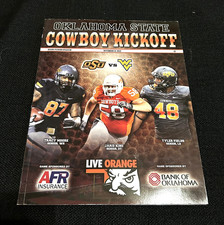NICE Oklahoma State University vs West Virginia football game program 2012 - OSU picture