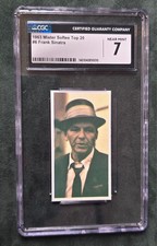 1963 Mister Softees Top 20 Food Issue #6 / Frank Sinatra / CGC 7 / OL' Blue Eyes picture