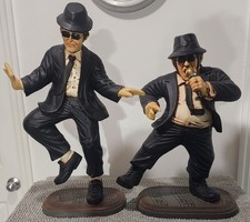 🔥Vintage Blues Brothers Collectible Statues Jake & Ellwood by AAA approx 2ft picture