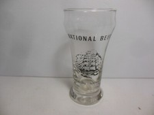 Vintage National Beer Bar Glass 5 1/2